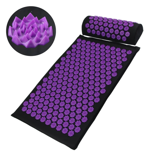 Acupressure Yoga Mat & Pillow Set